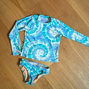 Two piece bathing suit - kids size 6/7